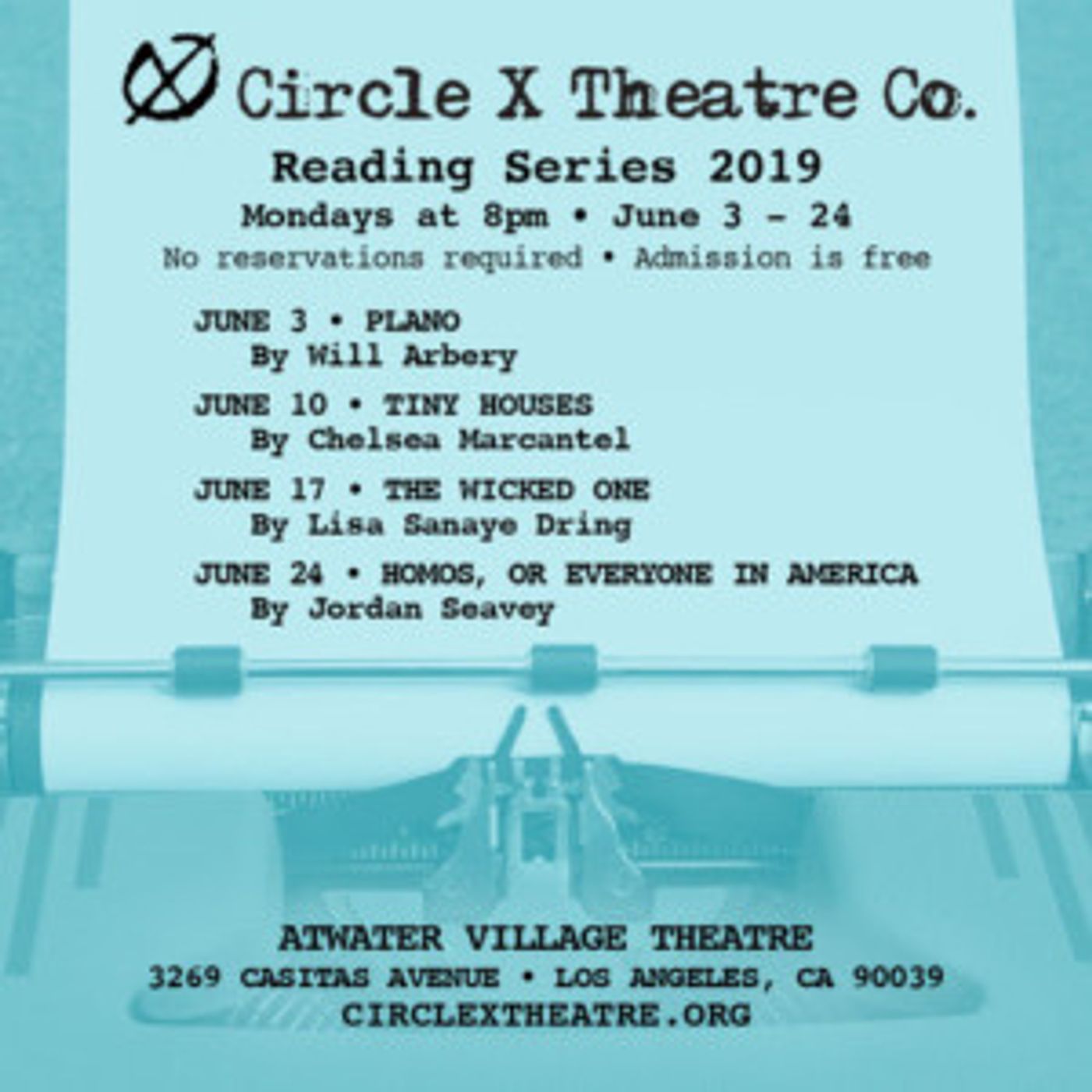 Circle X Holds 15th Annual Reading Series  Image