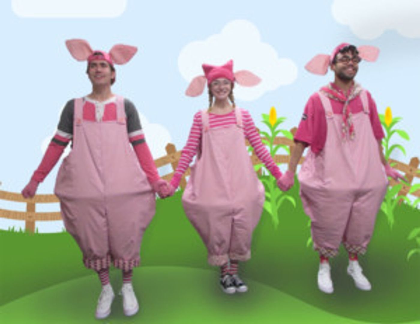 Squealing With Delight For Maine State Music Theatre's THREE LITTLE PIGS  Image