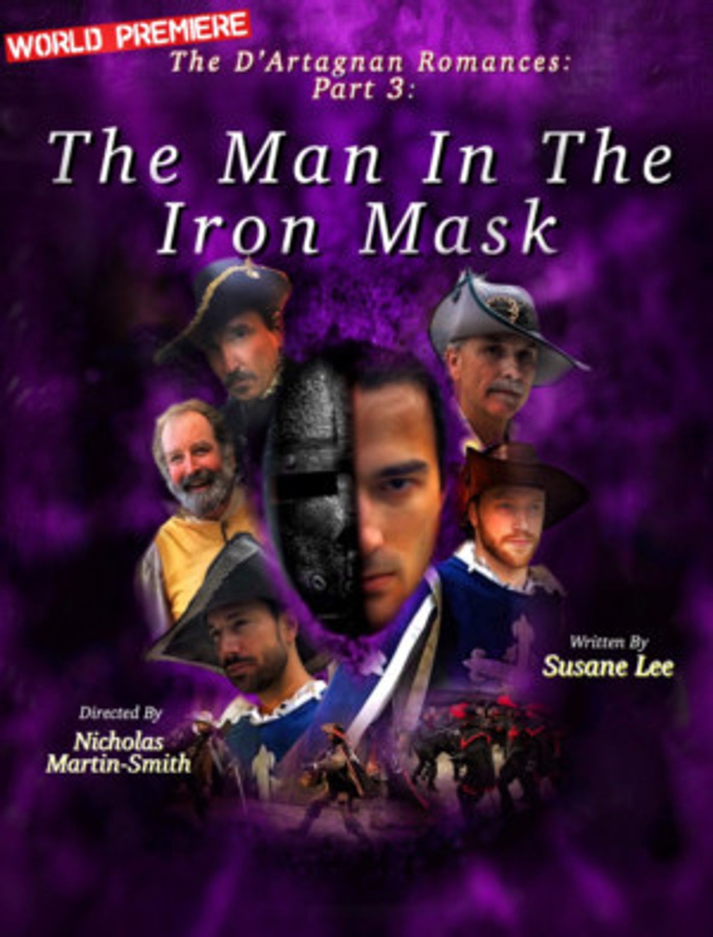 THE MAN IN THE IRON MASK Comes to Hudson Warehouse  Image