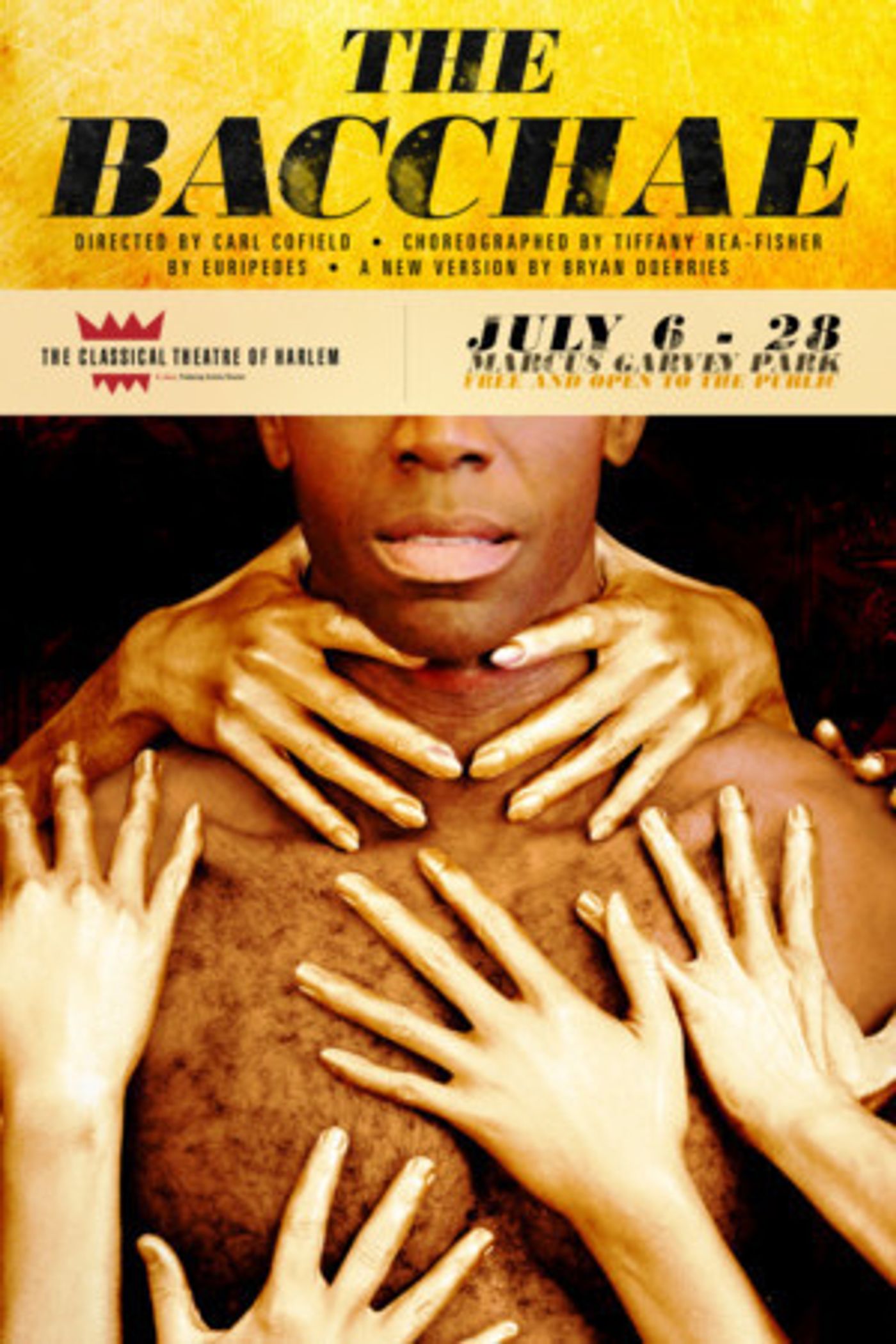 Classical Theatre Of Harlem Presents THE BACCHAE In Marcus Garvey Park  Image