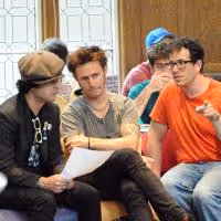 Photo Flash: Green Day Visits AMERICAN IDIOT Rehearsals