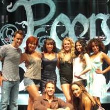 Photo Flash: DWTS Champion Cheryl Burke Visits PEEPSHOW