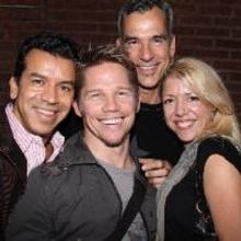 Photo Flash: Mitchell, Trujillo & Devine Visit NYMF's UNDER FIRE