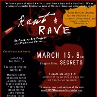 ROGUE MACHINE Presents an Evening to RANT & RAVE, 3/15