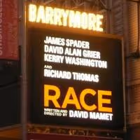 Photo Preview: RACE Marquee Unveiled at the Barrymore Theatre