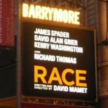 Photo Preview: RACE Marquee Unveiled at the Barrymore Theatre