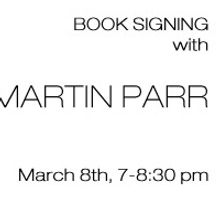 Clic Gallery Hosts Book Signing With Martin Parr, 3/8