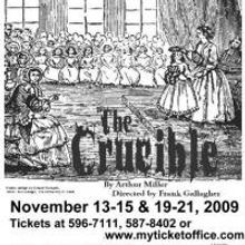 Clark Theatre and Theatre Tulsa Presents THE CRUCIBLE, 11/13-11/21