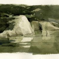 Alexander Purves' 'Watercolors' Exhibition Begins March 2 at Blue Mt Gallery
