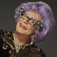 Dame Edna Sounds Off on Michael Feinstein's Similar Show Name