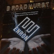 UP ON THE MARQUEE: ENRON