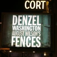 UP ON THE MARQUEE: FENCES!
