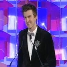 STAGE TUBE: Gavin Creel Accepts GLAAD Media Award