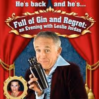 Leslie Jordan Returns to the Stage with FULL OF GIN & REGRET, 12/10; Alexandra…
