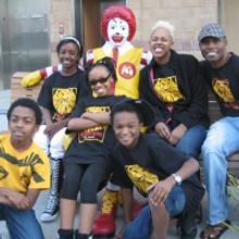 Photo Flash: Cast of THE LION KING Tour Visits Ronald McDonald House of San Diego