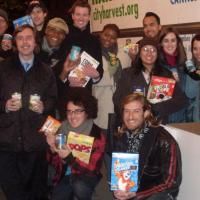 Photo Flash: HAIR Cast Participates in City Harvest Food Drive