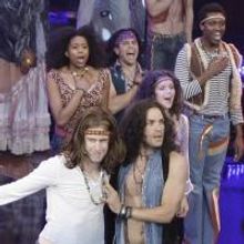 Photo Flash: The Cast of HAIR Visits The Tonight Show