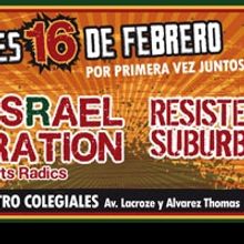 ISRAEL VIBRATION Plays Teatro Colegiales Feb. 16