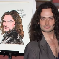 Photo Coverage: Constantine Maroulis Gets Sardi's Caricature