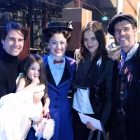 The Cruise Family Takes in MARY POPPINS