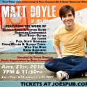 Damiano, Hunton, Taylor Set For 2nd Matt Doyle Concert At Joe's Pub 4/21