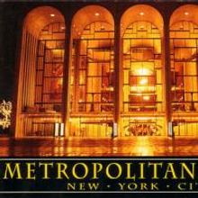 The MET Opera Hits Box Office Goal Of 88% For 2008-2009 Season