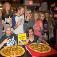 Photo Coverage: 'A Slice of Broadway' Honors ROCK OF AGES with 'The Arsenal' Pizza