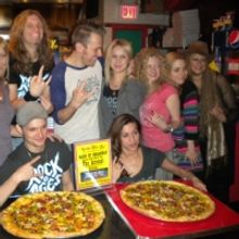 Photo Coverage: 'A Slice of Broadway' Honors ROCK OF AGES with 'The Arsenal' Pizza