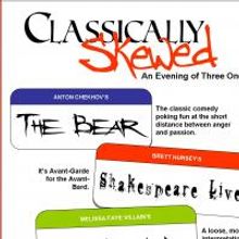 CLASSICALLY SKEWED Comes To Shetler Studios 7/9-7/13 & 7/16-7/19