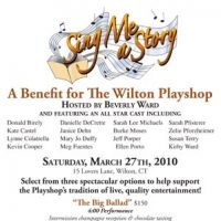 Wilton Playshop Hosts SING ME A STORY Benefit 3/27