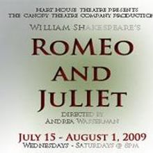 Canopy Theatre Presents ROMEO AND JULIET Under The Stars 7/15 Thru 8/1