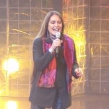 Daniela Romo visits MENTIRAS El Musical (LIES - Mexico's 80's Musical)