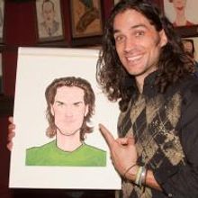 Photo Coverage: HAIR Stars Gavin Creel and Will Swenson Unveil Their Sardi's…