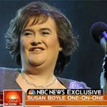 STAGE TUBE: Susan Boyle On NBC's TODAY SHOW 