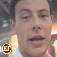STAGE TUBE: The Cast Of GLEE 'Flips' For ET!