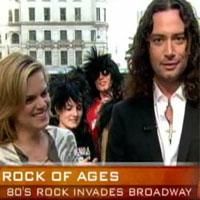 STAGE TUBE: 'ROCK OF AGES' Stars Maroulis & Spanger Visit CBS's 'EARLY SHOW'