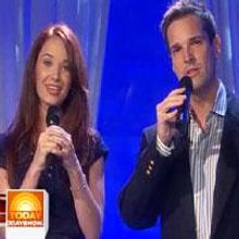 TV: Broadway's Sierra Boggess And Hugh Panaro Sing On NBC's Today Show