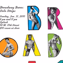 Broadway Bares 20 Sets $1 Million Goal for BC/EFA; Announces Date