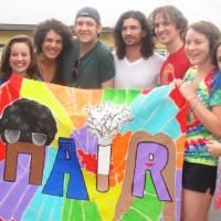 Photo Flash: The Cast of HAIR Visits Stagedoor Manor