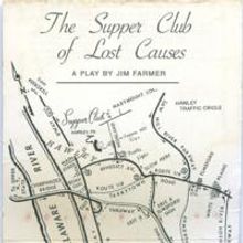 Theatre for the New City Presents Jim Farmer's THE SUPPER CLUB OF LOST CAUSES, 11/6 -