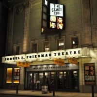 UP ON THE MARQUEE: TIME STANDS STILL!
