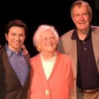 Photo Flash: Former President and First Lady, George and Barbara Bush Visit the…