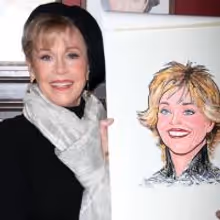 Photo Coverage: 33 Variations Star Jane Fonda's Caricature Unveiled at Sardi's
