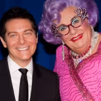 Photo Coverage: ALL ABOUT ME's Dame Edna & Michael Feinstein Meet the Press!