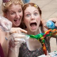 Photo Coverage: HAIR Cast Joins 'Broadway Kids Care' To Tie-Dye For Charity
