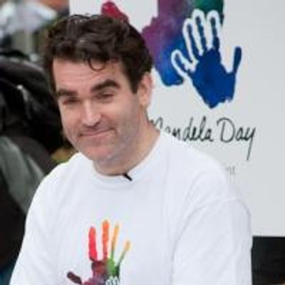 Photo Coverage: SHREK Star Brian d'Arcy James Visits 'MANDELA DAY' In Washington Square Park