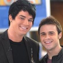 Photo Coverage: 'IDOL' Stars Kris Allen and Adam Lambert Visit NBC's Today Show