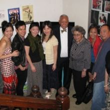 Photo Flash: Mayor David Dinkins Visits Pan Asian Rep's CHING CHONG CHINAMAN