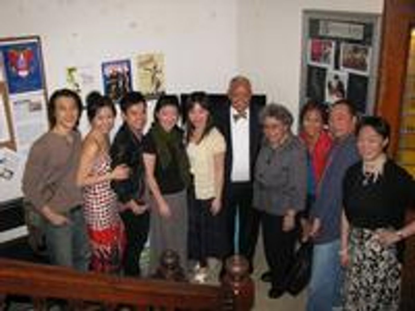 Photo Flash: Mayor David Dinkins Visits Pan Asian Rep's CHING CHONG CHINAMAN  Image