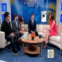 STAGE TUBE: BOOK OF MORMON Stars Visit THE EARLY SHOW!